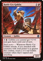 Battle Cry Goblin (AFR-132) - Adventures in the Forgotten Realms Foil