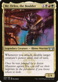 Mr. Orfeo, the Boulder (SNC-204) - Streets of New Capenna Foil