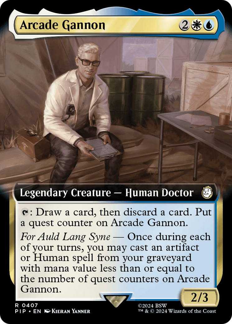 Arcade Gannon (Extended Art) (PIP-407) - Fallout: (Extended Art)