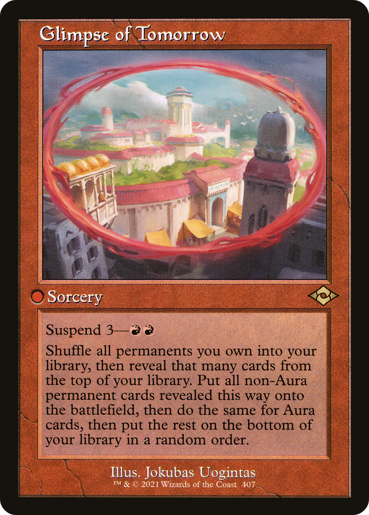 Glimpse of Tomorrow (Retro Frame) (MH2-407) - Modern Horizons 2 Foil