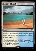 Deserted Beach (Surge Foil) (WHO-861) - Doctor Who Foil