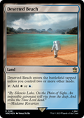 Deserted Beach (Surge Foil) (WHO-861) - Doctor Who Foil