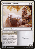 Lonesome Unicorn (ELD-021) - Throne of Eldraine