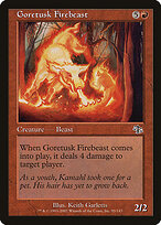 Goretusk Firebeast (JUD-091) - Judgment