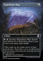 Expedition Map (Borderless) (LCC-112) - The Lost Caverns of Ixalan Commander Foil