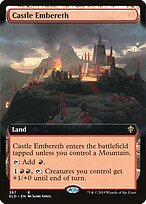 Castle Embereth (Extended Art) (ELD-387) - Throne of Eldraine: (Extended Art) Foil