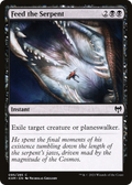Feed the Serpent (KHM-095) - Kaldheim Foil