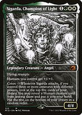 Sigarda, Champion of Light (Showcase) (MID-323) - Innistrad: Midnight Hunt: (Showcase)