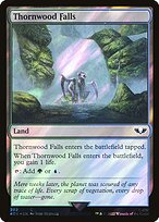 Thornwood Falls (Surge Foil) (40K-302) - Warhammer 40,000 Commander Foil