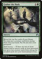 Gather the Pack (ORI-178) - Magic Origins