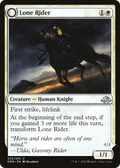 Lone Rider (EMN-033) - Eldritch Moon: (mooneldrazidfc) Foil