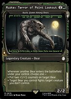 Ruzka, Terror of Point Lookout - Ayula, Queen Among Bears (Showcase) (Surge Foil) (PIP-876) - Fallout / Ruzka, Terror of Point Lookout: (Showcase) Foil