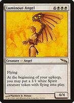 Luminous Angel (MRD-015) - Mirrodin Foil