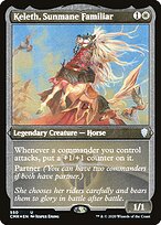 Keleth, Sunmane Familiar (Foil Etched) (CMR-550) - Commander Legends Foil