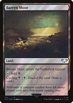 Barren Moor (Surge Foil) (40K-266) - Warhammer 40,000 Commander Foil