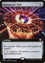 Nevinyrral's Disk (Extended Art) (CMR-696) - Commander Legends: (Extended Art) Foil