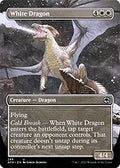 White Dragon (Borderless) (AFR-288) - Adventures in the Forgotten Realms (Borderless) Foil
