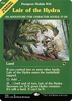 Lair of the Hydra (Dungeon Module) (AFR-356) - Adventures in the Forgotten Realms: (Showcase) Foil