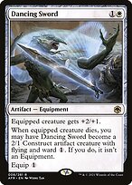 Dancing Sword (AFR-008) - Adventures in the Forgotten Realms Foil