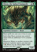 Slinza, the Spiked Stampede (Anime) (J25-055) - Foundations Jumpstart