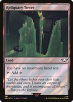 Reliquary Tower (Surge Foil) (40K-291) - Warhammer 40,000 Commander Foil
