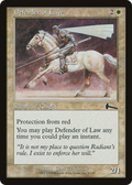 Defender of Law (ULG-005) - Urza's Legacy Foil