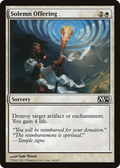 Solemn Offering (M14-036) - Magic 2014 Foil