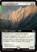 Crystal Barricade (Extended Art) (FDN-444) - Foundations: (Extended Art)