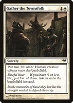 Gather the Townsfolk (DKA-008) - Dark Ascension Foil