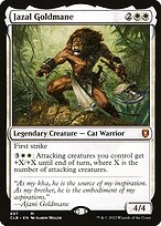 Jazal Goldmane (CLB-697) - Commander Legends: Battle for Baldur's Gate