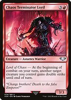 Chaos Terminator Lord (40K-074) - Warhammer 40,000 Commander