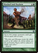 Mischief and Mayhem (BNG-126) - Born of the Gods Foil