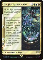 The First Tyrannic War (Surge Foil) (40K-121) - Warhammer 40,000 Commander Foil