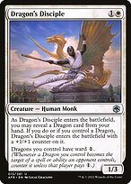 Dragon's Disciple (AFR-013) - Adventures in the Forgotten Realms Foil