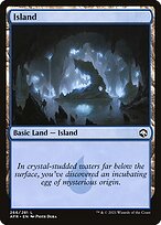 Island (266) (AFR-266) - Adventures in the Forgotten Realms Foil