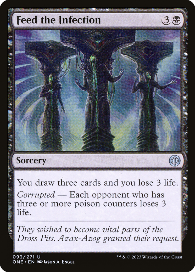 Feed the Infection (ONE-093) - Phyrexia: All Will Be One Foil