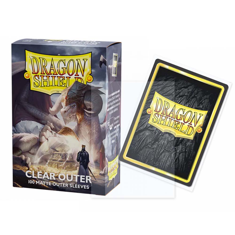 Dragon Shield Outer Sleeves – Matte Clear