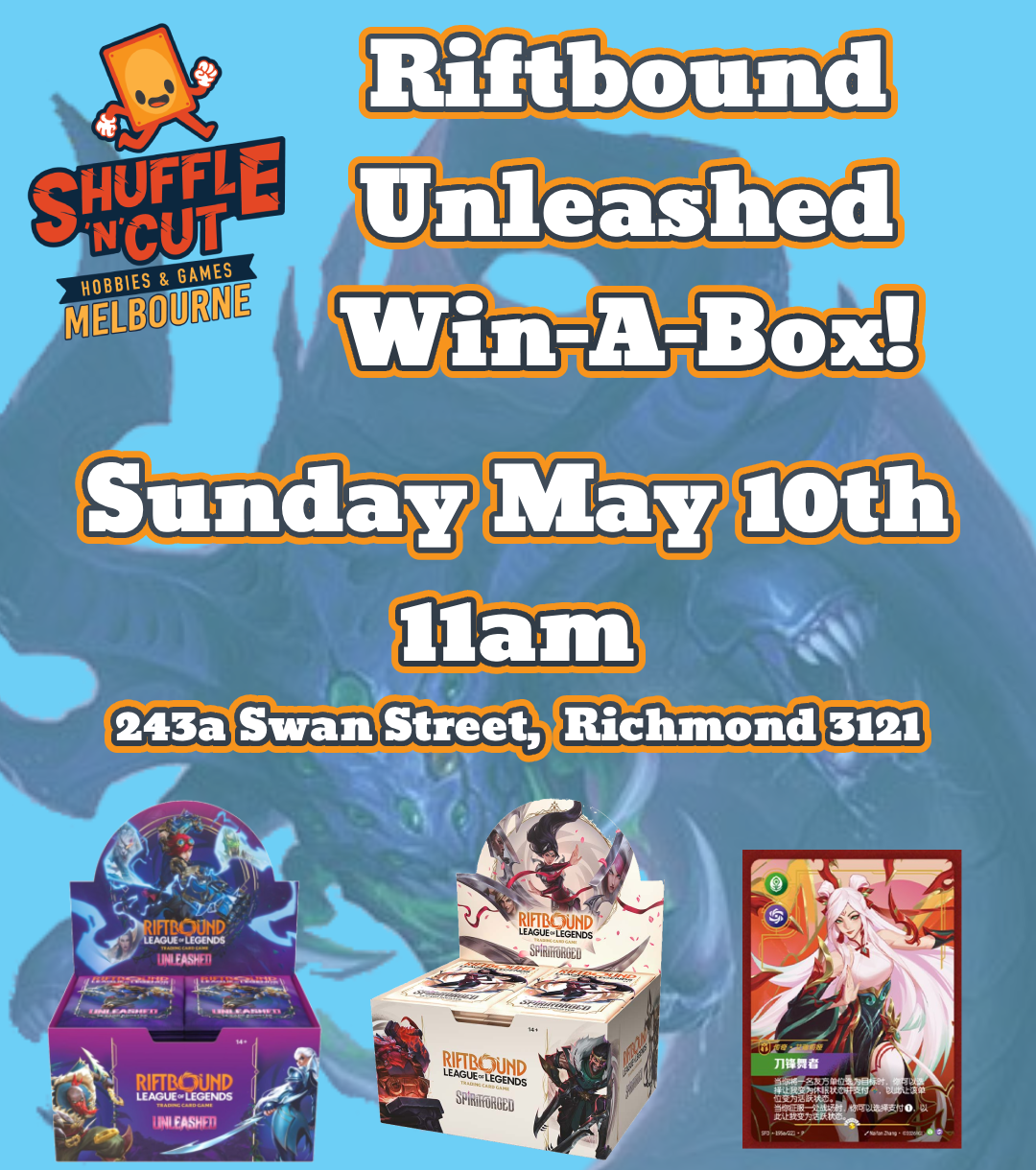 Riftbound: UNLEASHED Win-A-Box