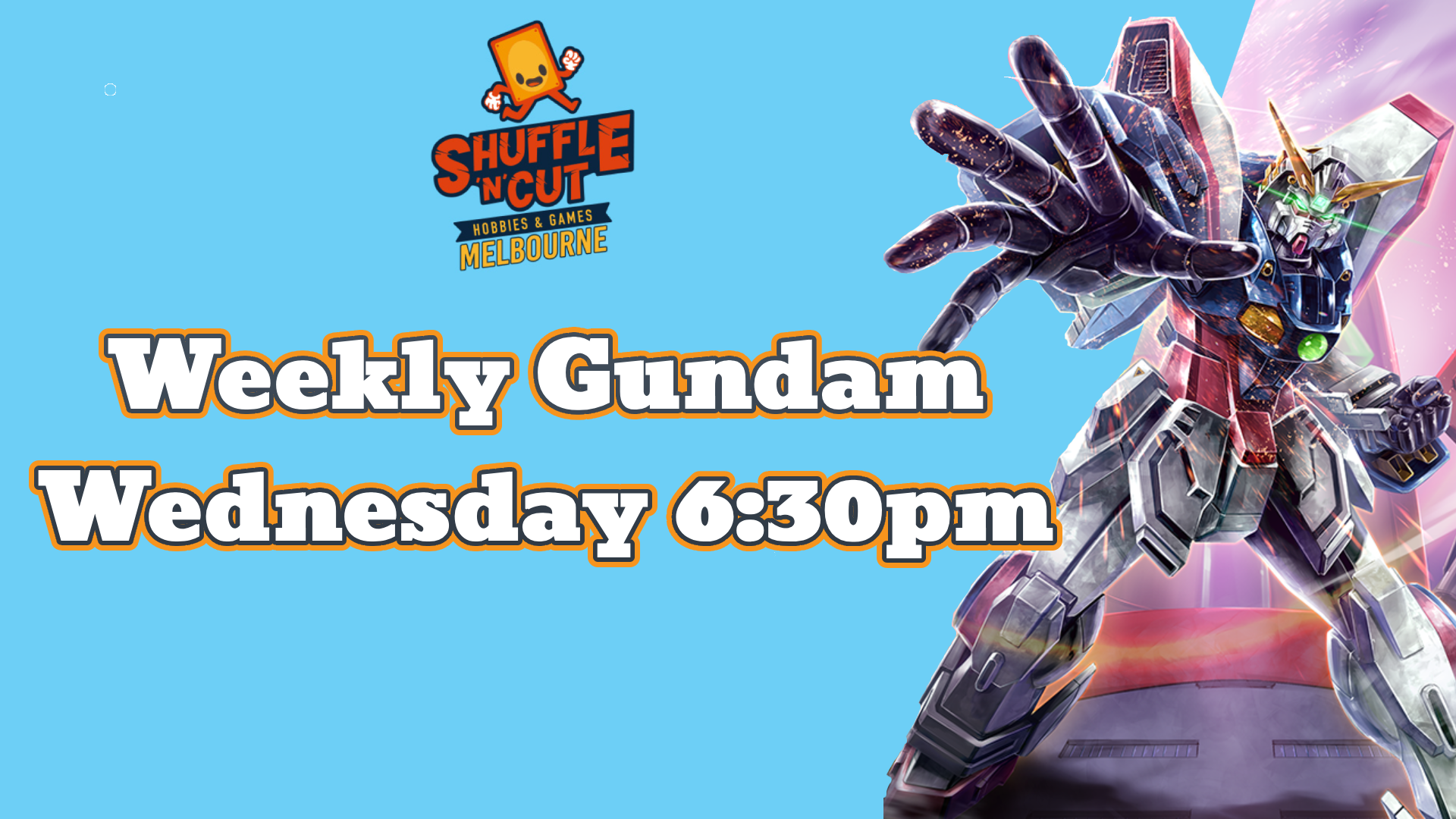 Wednesday 6:30pm Weekly Gundam TCG