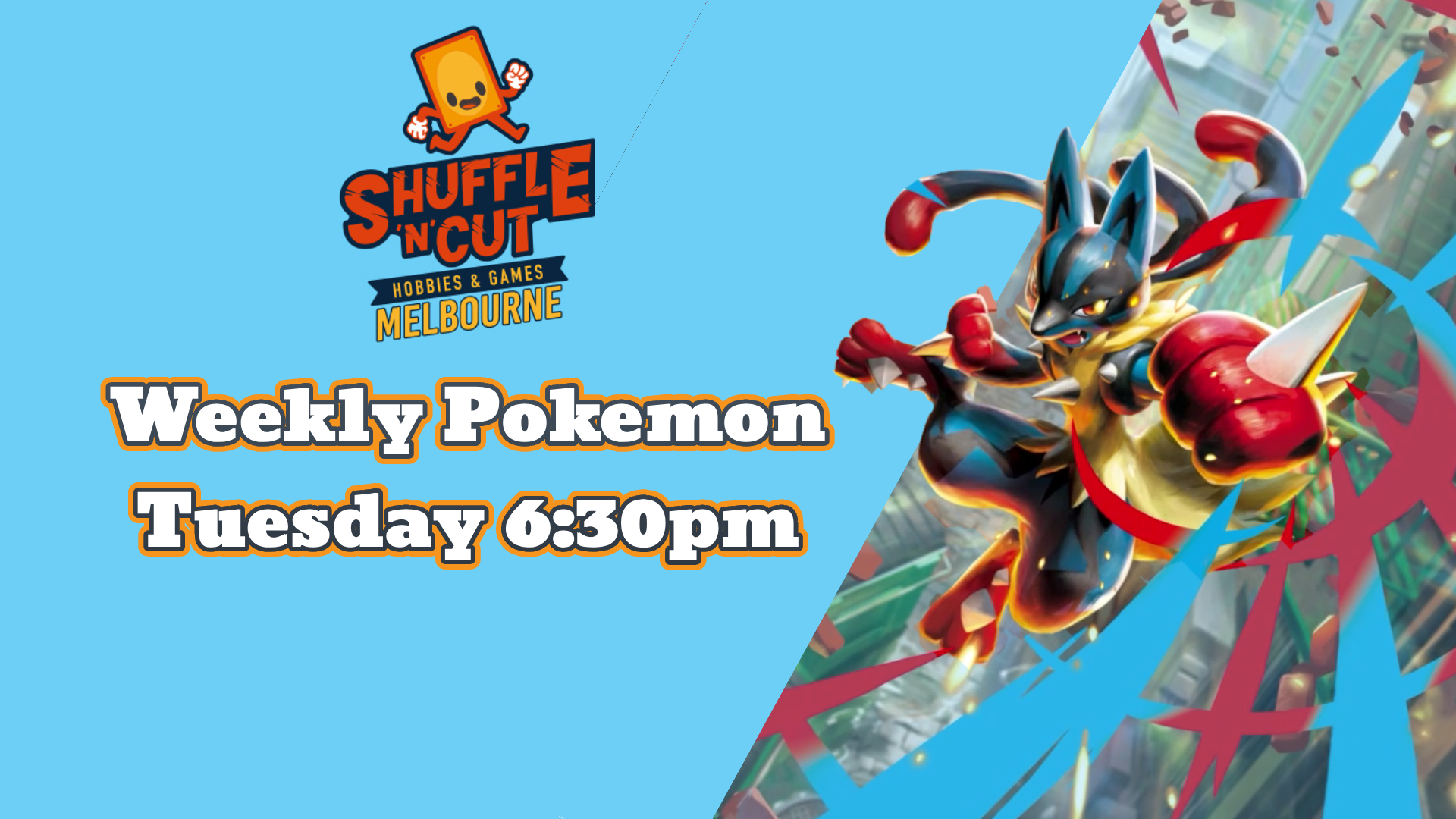 Tuesday 6:30pm Weekly Pokemon TCG