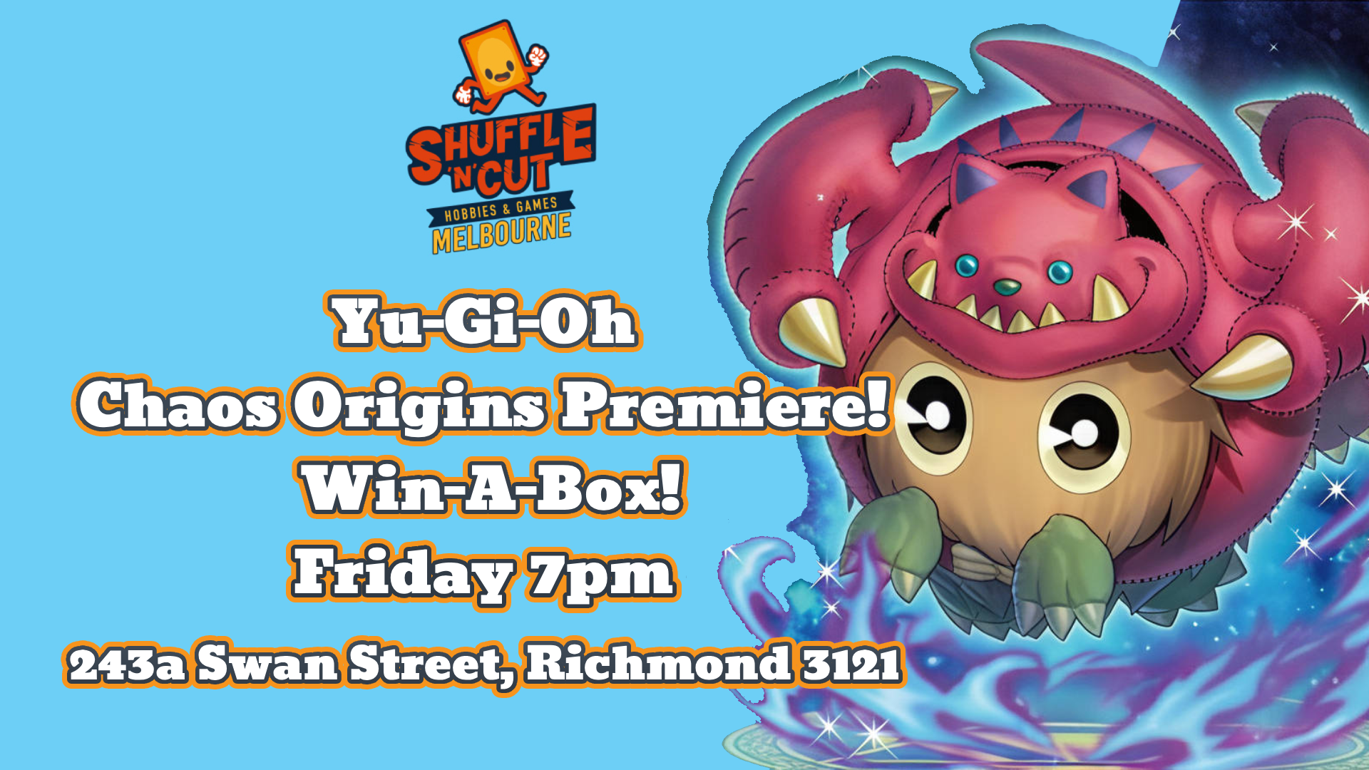 June 26th Yugioh Chaos Origins Premiere!