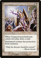 Unquestioned Authority (JUD-031) - Judgment