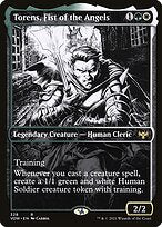 Torens, Fist of the Angels (Showcase) (VOW-328) - Innistrad: Crimson Vow: (Showcase)