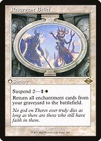 Resurgent Belief (Retro Frame) (MH2-385) - Modern Horizons 2 Etched Foil