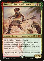 Samut, Vizier of Naktamun (MAT-045) - March of the Machine: The Aftermath Foil
