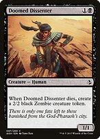 Doomed Dissenter (AKH-087) - Amonkhet
