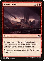 Molten Rain (LIST-MM3-103) - The List