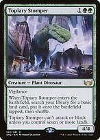 Topiary Stomper (PPSNC-160) - Streets of New Capenna Promos