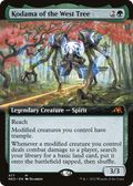 Kodama of the West Tree (Extended Art) (NEO-477) - Kamigawa: Neon Dynasty: (Extended Art) Foil