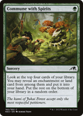 Commune with Spirits (NEO-180) - Kamigawa: Neon Dynasty Foil